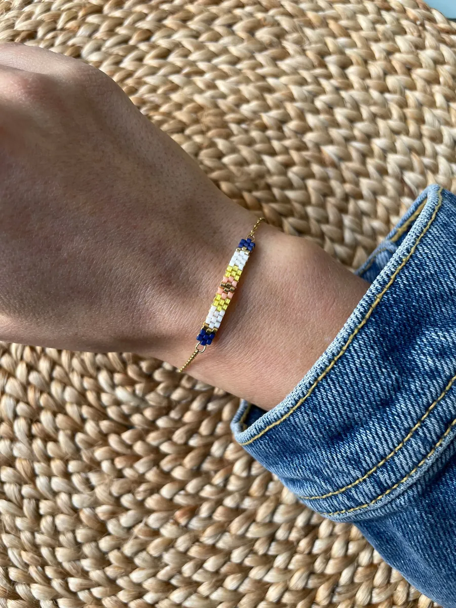 Bracelet perles Clarisse — Atelier Miyuki