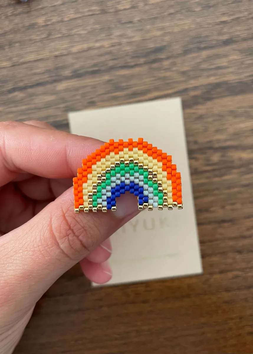 Broche Arc en Ciel / Rainbow — Atelier Miyuki