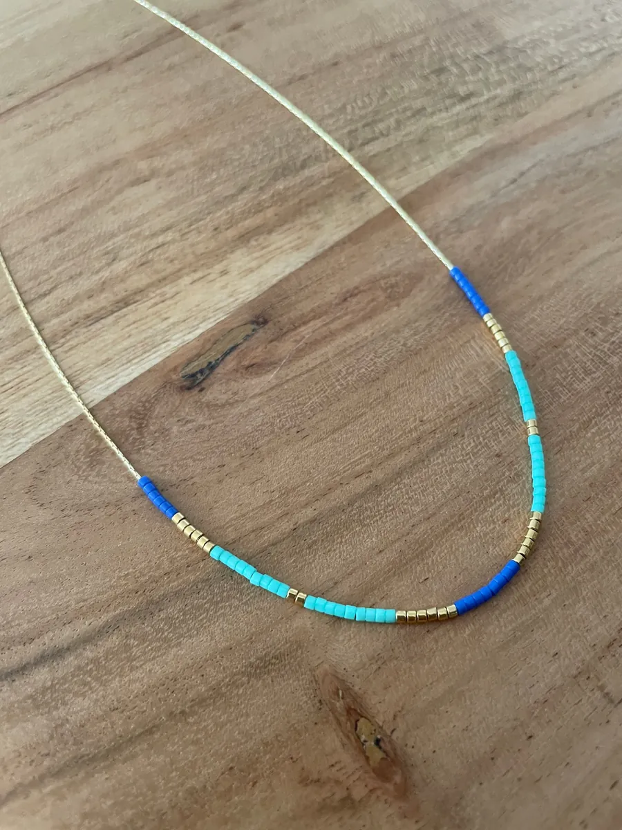 Collier perles Thaïs — Atelier Miyuki