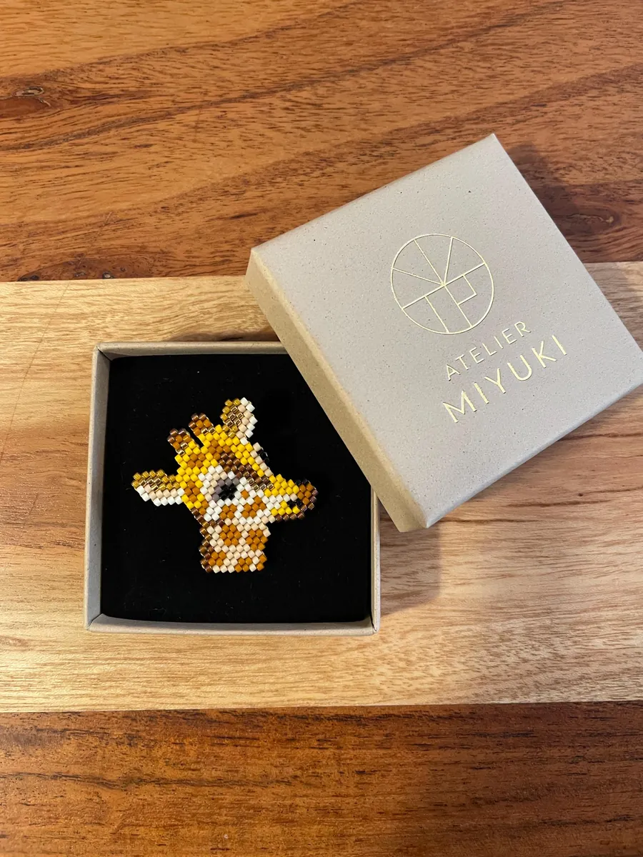 Broche Girafe / animal — Atelier Miyuki